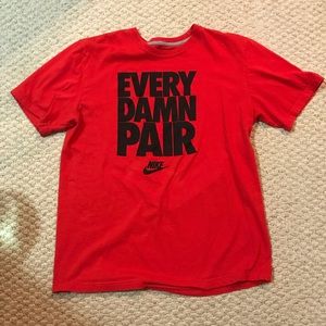 Nike Mens Red Tee (Every Damn Pair)